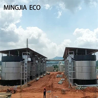 बड़े ऊर्ध्वाधर खाद टॉवर